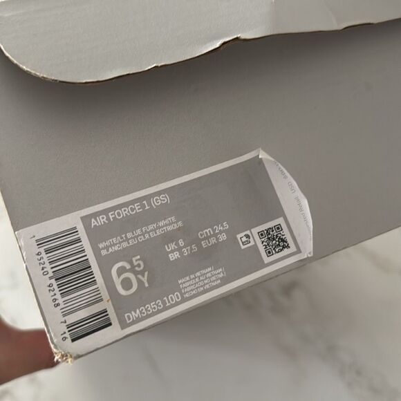 Nike Air Force 1 Space Jam Grade School EUC - Picture 8 of 8